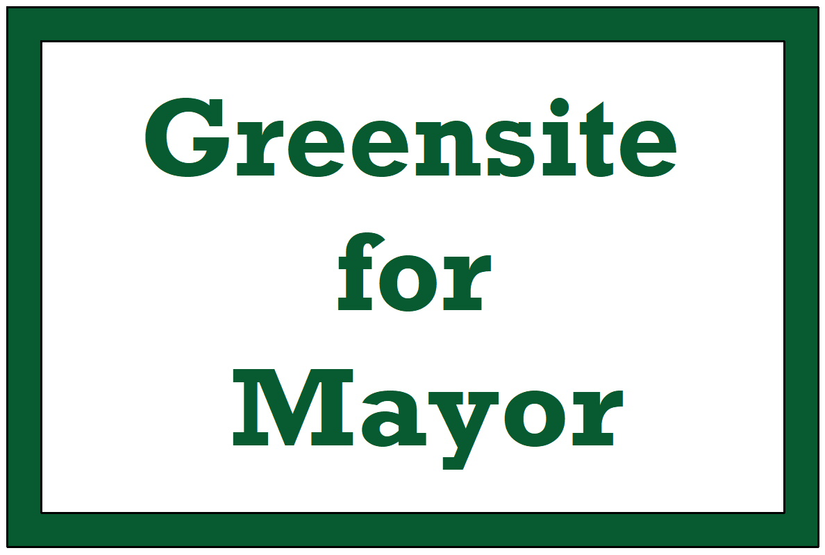 Greensite4Mayor.org