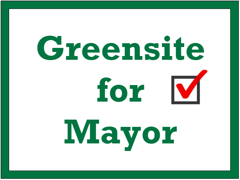 Greensite4Mayor.org
